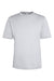 Core 365 CE10 Mens Capital Performance Short Sleeve Crewneck T-Shirt Platinum Grey Flat Front