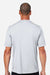 Core 365 CE10 Mens Capital Performance Short Sleeve Crewneck T-Shirt Platinum Grey Model Back
