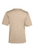 Core 365 CE10 Mens Capital Performance Short Sleeve Crewneck T-Shirt Stone Brown Flat Back