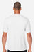 Core 365 CE10 Mens Capital Performance Short Sleeve Crewneck T-Shirt White Model Back