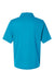 Core 365 CE108 Mens Nova Performance Pique Short Sleeve Polo Shirt Electric Blue Flat Back