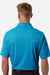 Core 365 CE108 Mens Nova Performance Pique Short Sleeve Polo Shirt Electric Blue Model Back