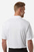 Core 365 CE108 Mens Nova Performance Pique Short Sleeve Polo Shirt White Model Back