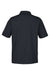 Core 365 CE104 Mens Market Snag Resistant Mesh Short Sleeve Polo Shirt Black Flat Back