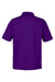 Core 365 CE104 Mens Market Snag Resistant Mesh Short Sleeve Polo Shirt Campus Purple Flat Back