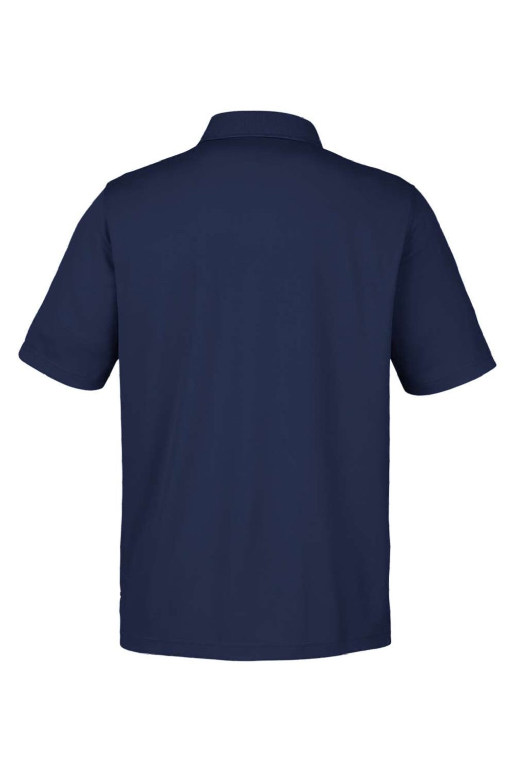 Core 365 CE104 Mens Market Snag Resistant Mesh Short Sleeve Polo Shirt Classic Navy Blue Flat Back
