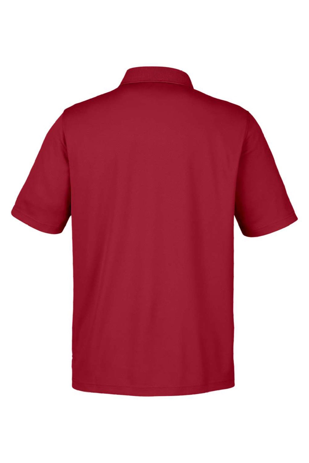 Core 365 CE104 Mens Market Snag Resistant Mesh Short Sleeve Polo Shirt Classic Red Flat Back