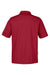 Core 365 CE104 Mens Market Snag Resistant Mesh Short Sleeve Polo Shirt Classic Red Flat Back