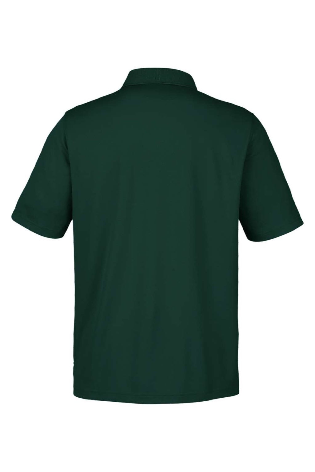 Core 365 CE104 Mens Market Snag Resistant Mesh Short Sleeve Polo Shirt Forest Green Flat Back