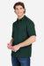 Core 365 CE104 Mens Market Snag Resistant Mesh Short Sleeve Polo Shirt Forest Green Model Side