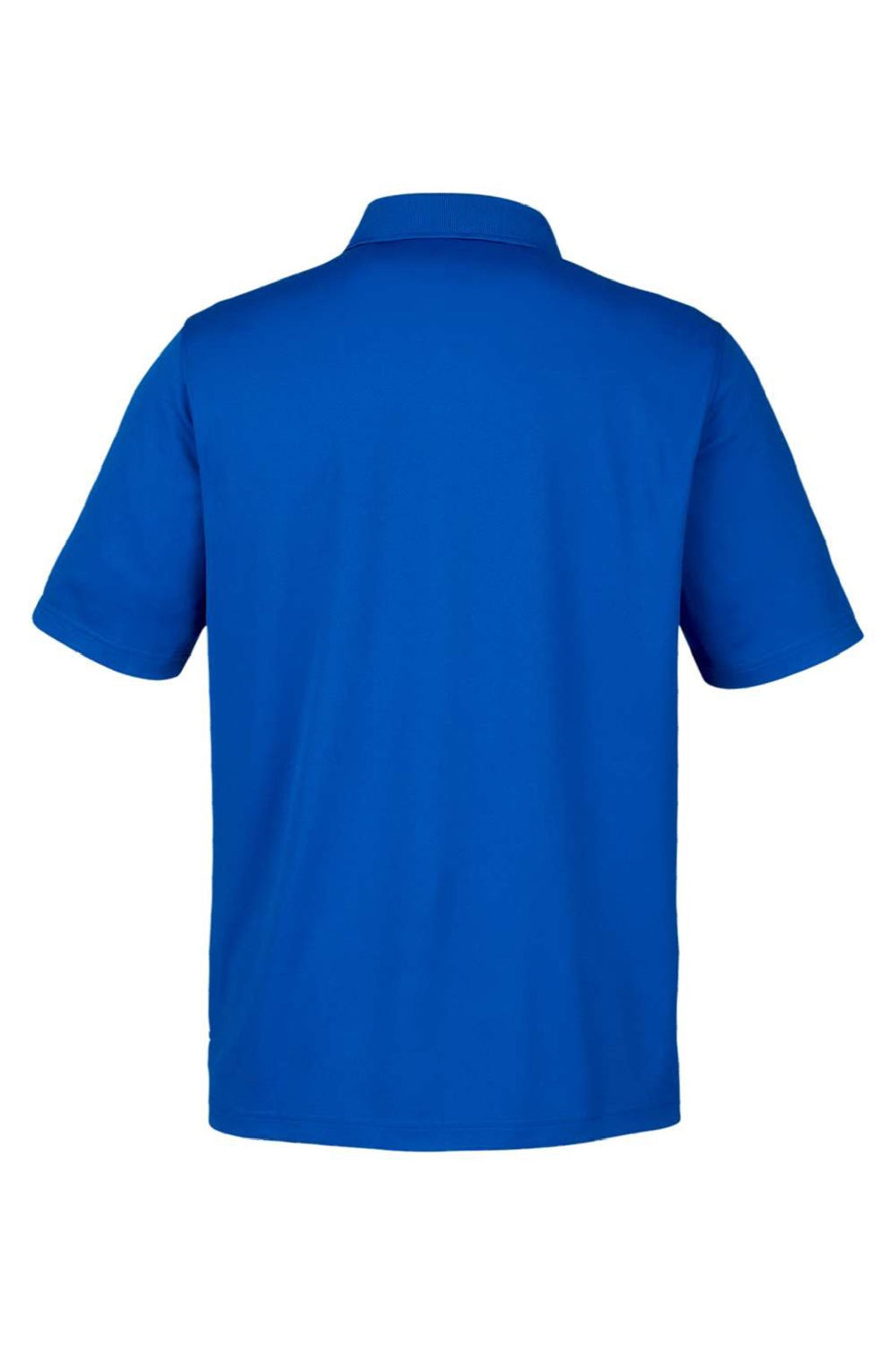 Core 365 CE104 Mens Market Snag Resistant Mesh Short Sleeve Polo Shirt True Royal Blue Flat Back