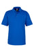 Core 365 CE104 Mens Market Snag Resistant Mesh Short Sleeve Polo Shirt True Royal Blue Flat Front