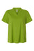 Core 365 CE108W Womens Nova Performance Pique Short Sleeve Polo Shirt Acid Green Flat Front