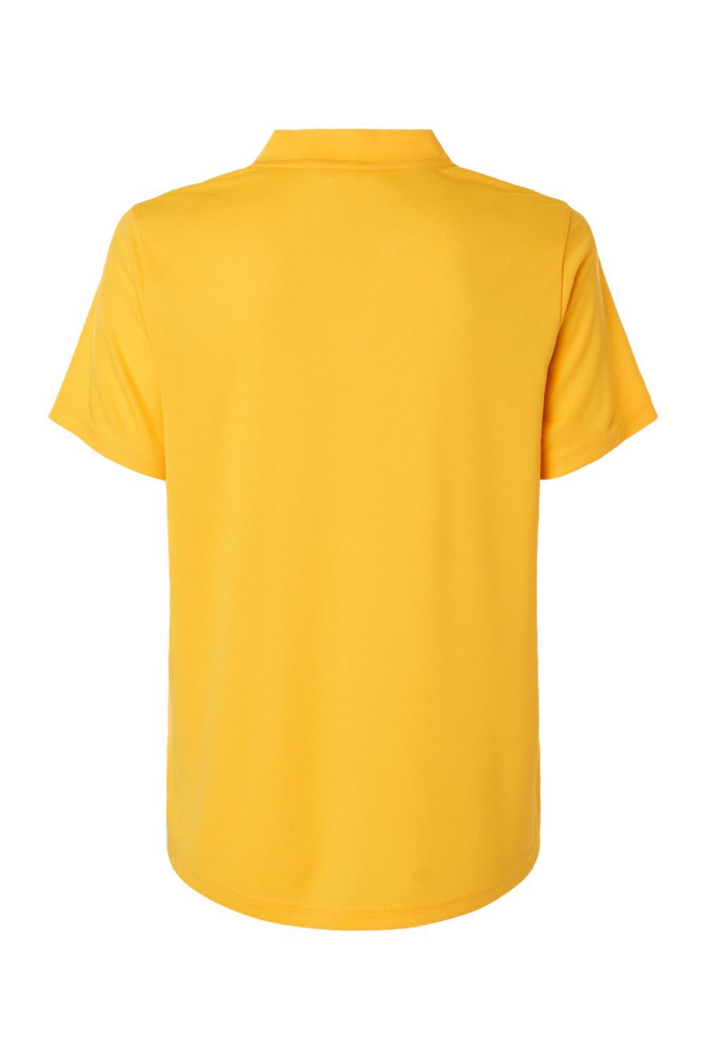 Core 365 CE108W Womens Nova Performance Pique Short Sleeve Polo Shirt Campus Gold Flat Back