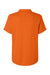 Core 365 CE108W Womens Nova Performance Pique Short Sleeve Polo Shirt Campus Orange Flat Back