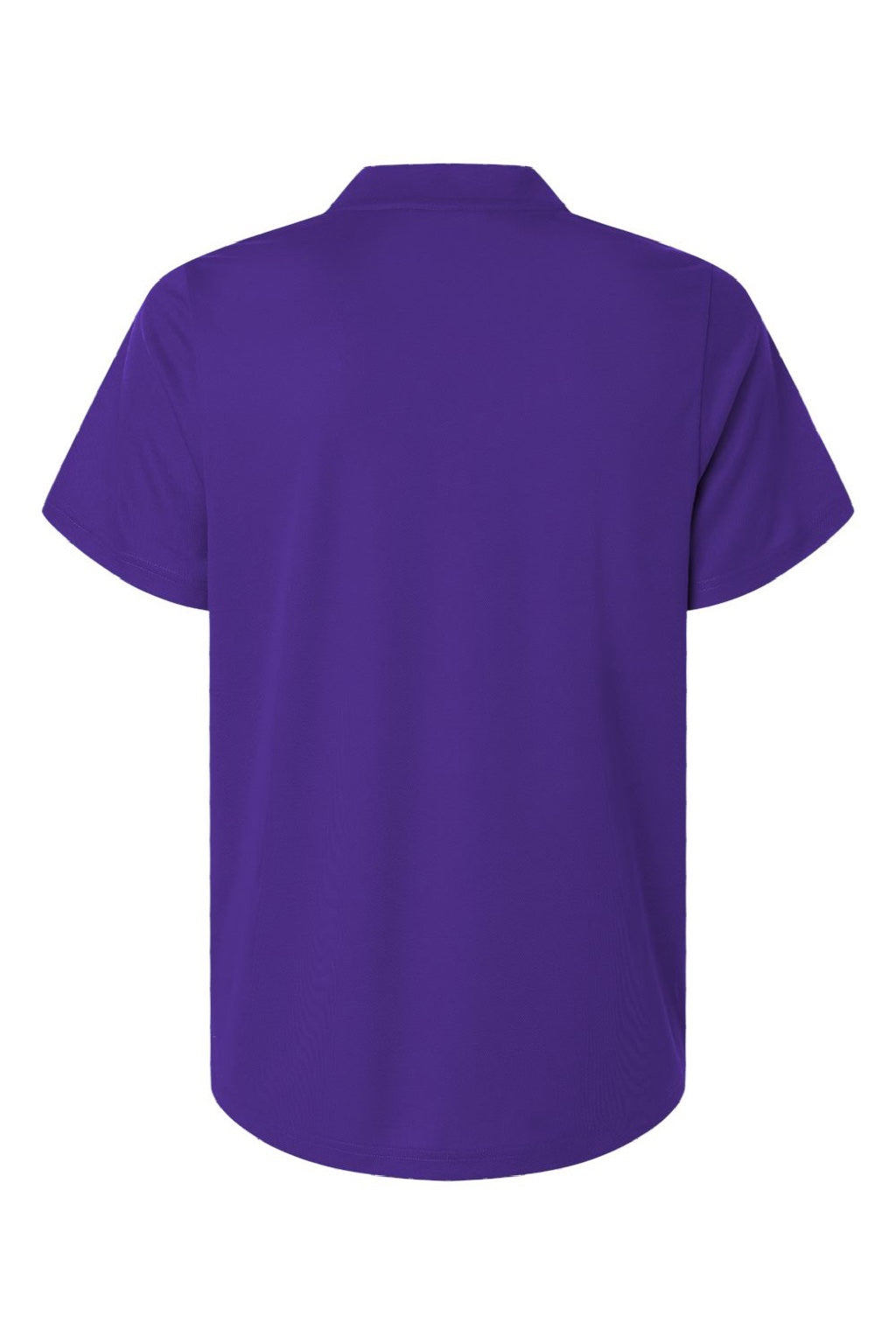 Core 365 CE108W Womens Nova Performance Pique Short Sleeve Polo Shirt Campus Purple Flat Back