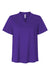 Core 365 CE108W Womens Nova Performance Pique Short Sleeve Polo Shirt Campus Purple Flat Front