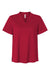 Core 365 CE108W Womens Nova Performance Pique Short Sleeve Polo Shirt Classic Red Flat Front