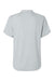 Core 365 CE108W Womens Nova Performance Pique Short Sleeve Polo Shirt Platinum Grey Flat Back