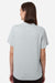 Core 365 CE108W Womens Nova Performance Pique Short Sleeve Polo Shirt Platinum Grey Model Back