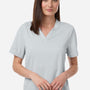 Core 365 Womens Nova Performance Pique Moisture Wicking Short Sleeve Polo Shirt - Platinum Grey - New