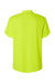 Core 365 CE108W Womens Nova Performance Pique Short Sleeve Polo Shirt Safety Yellow Flat Back