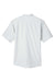 Core 365 CE510 Mens Ultra UVP Marina Short Sleeve Button Down Shirt w/ Double Pockets Platinum Grey Flat Back