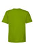 Core 365 CE10Y Youth Capital Performance Short Sleeve Crewneck T-Shirt Acid Green Flat Back