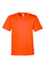 Core 365 CE10Y Youth Capital Performance Short Sleeve Crewneck T-Shirt Campus Orange Flat Front