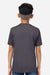Core 365 CE10Y Youth Capital Performance Short Sleeve Crewneck T-Shirt Carbon Grey Model Back