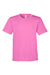 Core 365 CE10Y Youth Capital Performance Short Sleeve Crewneck T-Shirt Charity Pink Flat Front