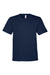 Core 365 CE10Y Youth Capital Performance Short Sleeve Crewneck T-Shirt Classic Navy Blue Flat Front