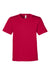 Core 365 CE10Y Youth Capital Performance Short Sleeve Crewneck T-Shirt Classic Red Flat Front