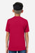 Core 365 CE10Y Youth Capital Performance Short Sleeve Crewneck T-Shirt Classic Red Model Back