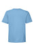 Core 365 CE10Y Youth Capital Performance Short Sleeve Crewneck T-Shirt Columbia Blue Flat Back