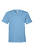 Core 365 CE10Y Youth Capital Performance Short Sleeve Crewneck T-Shirt Columbia Blue Flat Front