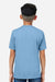 Core 365 CE10Y Youth Capital Performance Short Sleeve Crewneck T-Shirt Columbia Blue Model Back