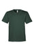 Core 365 CE10Y Youth Capital Performance Short Sleeve Crewneck T-Shirt Forest Green Flat Front