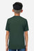 Core 365 CE10Y Youth Capital Performance Short Sleeve Crewneck T-Shirt Forest Green Model Back