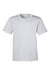 Core 365 CE10Y Youth Capital Performance Short Sleeve Crewneck T-Shirt Platinum Grey Flat Front