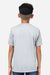 Core 365 CE10Y Youth Capital Performance Short Sleeve Crewneck T-Shirt Platinum Grey Model Back