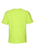 Core 365 CE10Y Youth Capital Performance Short Sleeve Crewneck T-Shirt Safety Yellow Flat Back