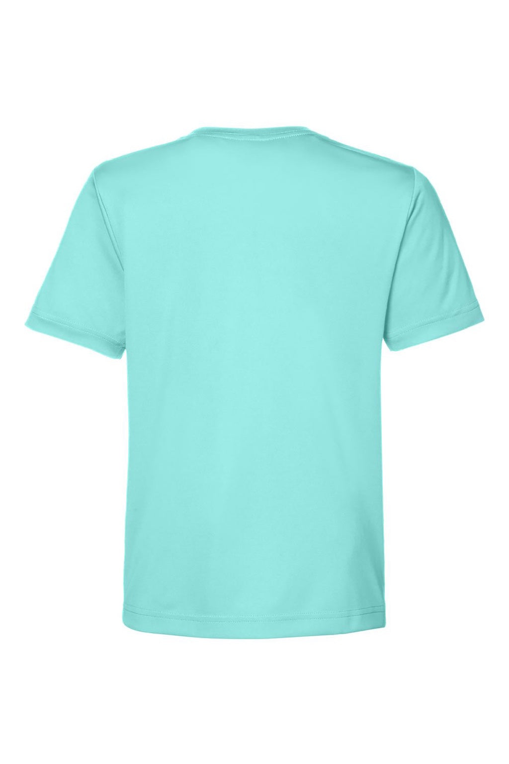 Core 365 CE10Y Youth Capital Performance Short Sleeve Crewneck T-Shirt Sea Glass Blue Flat Back