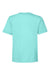Core 365 CE10Y Youth Capital Performance Short Sleeve Crewneck T-Shirt Sea Glass Blue Flat Back