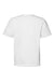 Core 365 CE10Y Youth Capital Performance Short Sleeve Crewneck T-Shirt White Flat Back