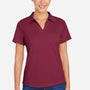 Core 365 Womens Market Moisture Wicking Mesh Short Sleeve Polo Shirt - Burgundy - Coming Soon