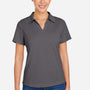 Core 365 Womens Market Moisture Wicking Mesh Short Sleeve Polo Shirt - Carbon Grey - Coming Soon