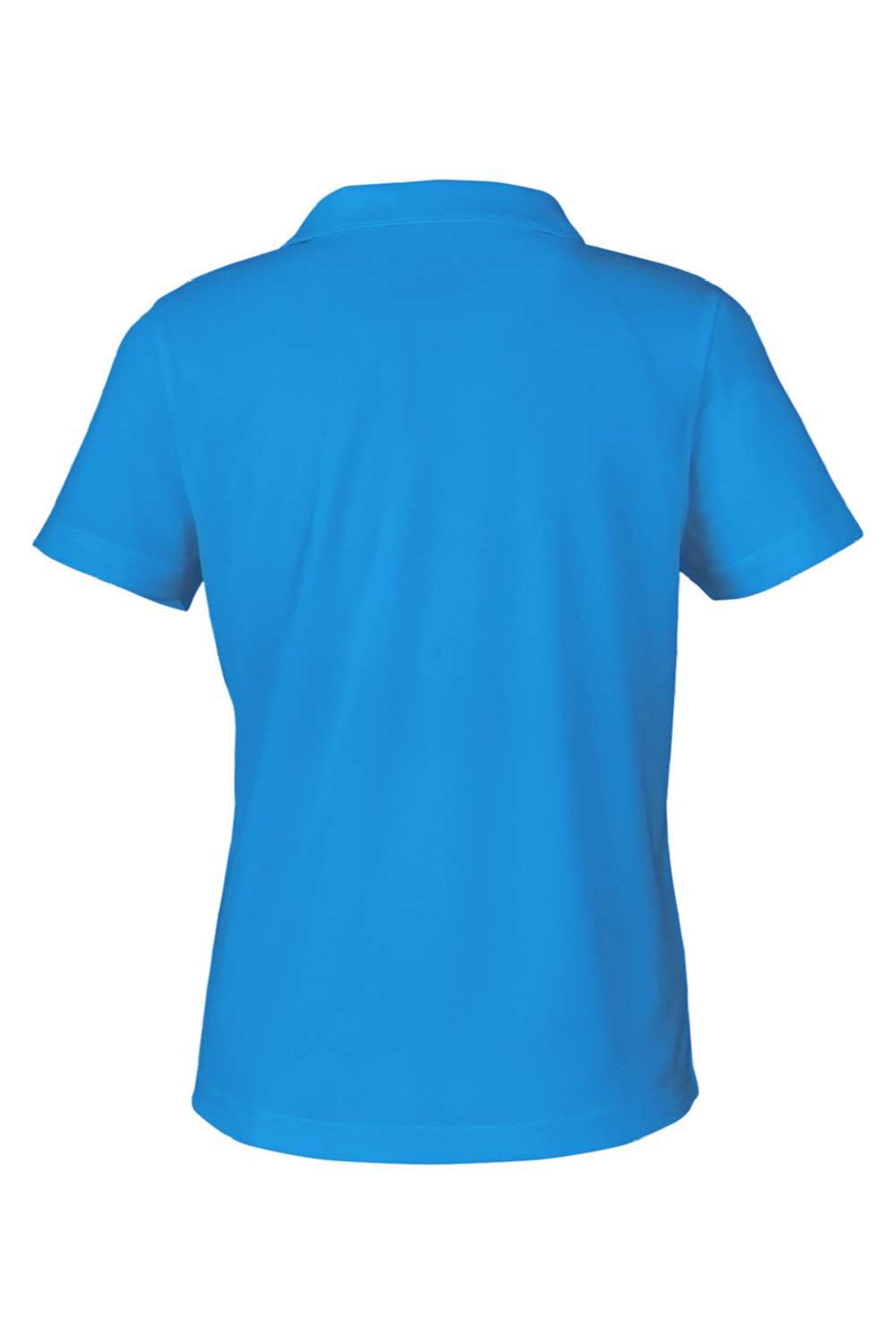 Core 365 CE104W Womens Market Snag Resistant Mesh Short Sleeve Polo Shirt Electric Blue Flat Back