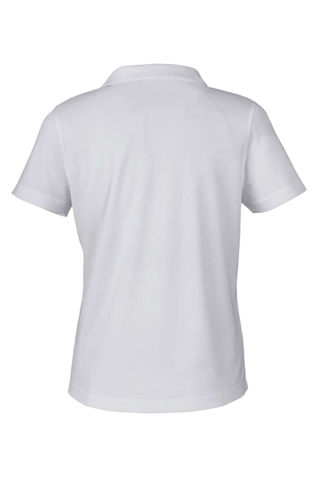 Core 365 CE104W Womens Market Snag Resistant Mesh Short Sleeve Polo Shirt Platinum Grey Flat Back