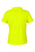 Core 365 CE104W Womens Market Snag Resistant Mesh Short Sleeve Polo Shirt Safety Yellow Flat Back